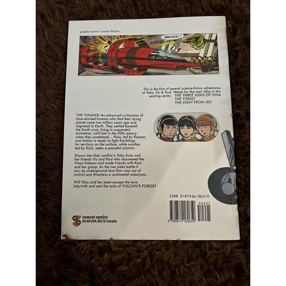 The Adventures of Yoko, Vic & Paul Issues 1 & 2 Vulcans Force 3 Suns of Vina - Picture 3 of 16